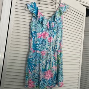 Lilly Pulitzer dress with shorts underneath